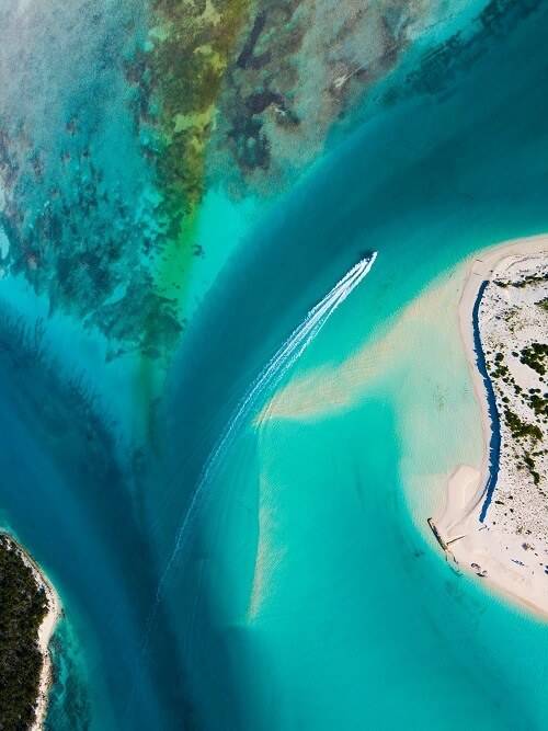 Chalk Sound, a natural wonder