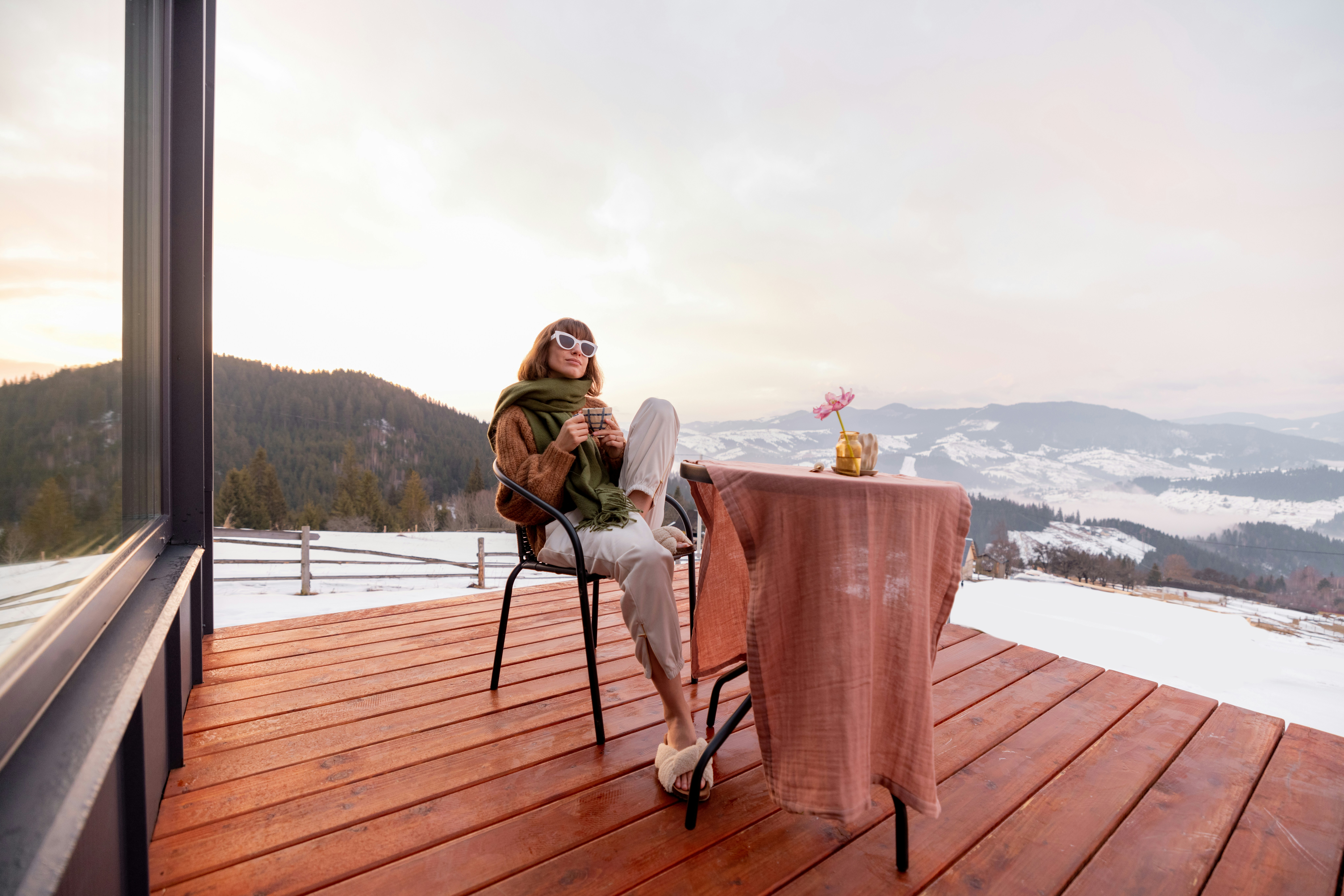 4 mountain chalets with unforgettable views